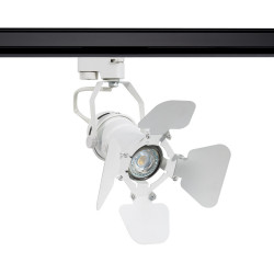Faretto Portalampada da Binario Trifase kurangna per Lampadina GU10