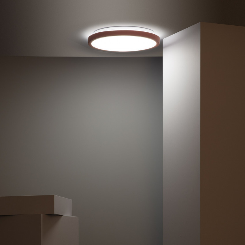 Product van Plafondlamp LED 19W Rond Ø400 mm CCT  Selecteerbaar Faina