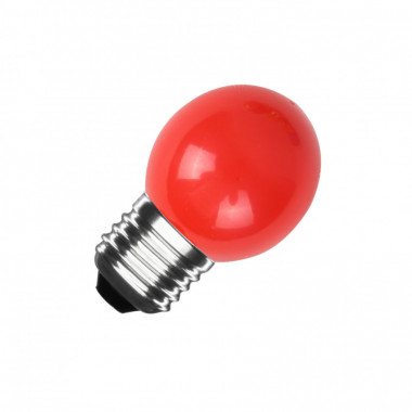 Product van Pack 4st LED Lampen E27 3W 300 lm G45 Rood 