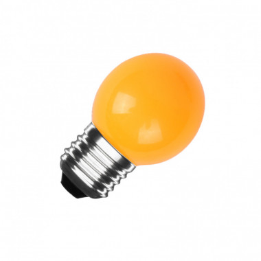 Product of Pack of 4u  E27 G45 3W LED Bulbs in Orange 300lm 