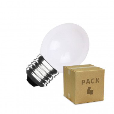 Produit de Pack 4 Ampoules LED E27 3W G45 Blanche