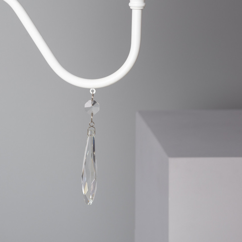 Product of Zuri Spider Metal & Cloth Pendant Lamp