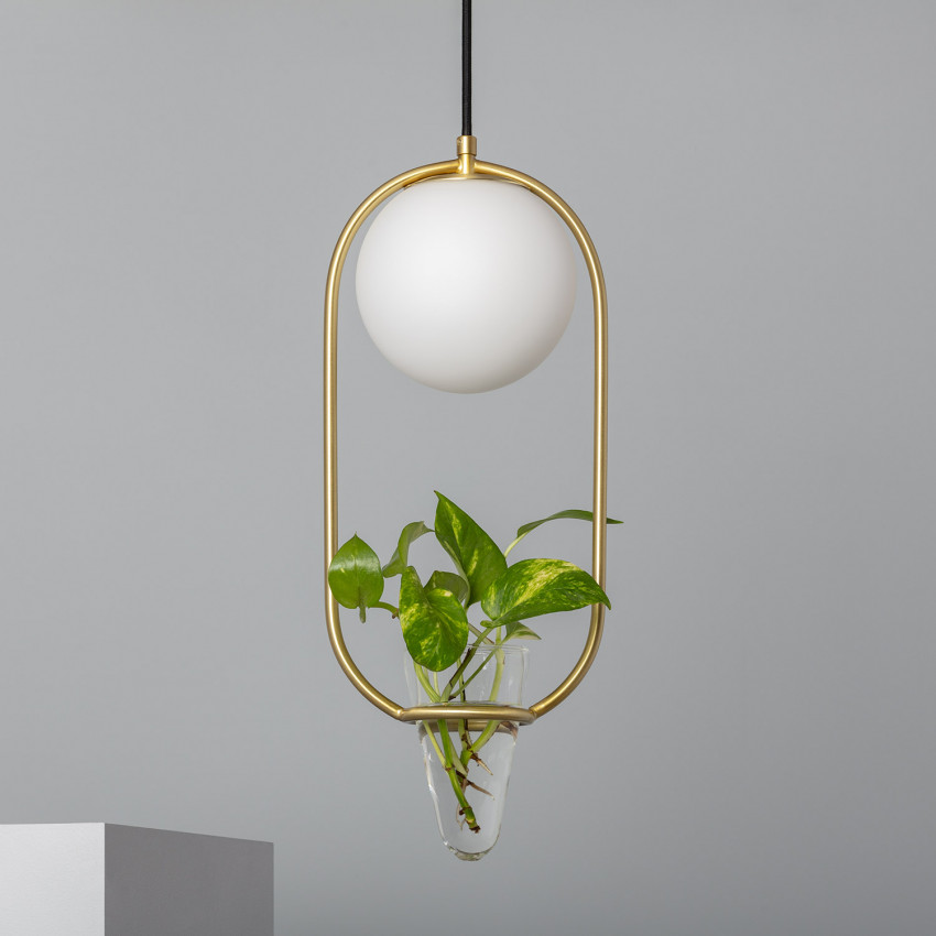 Product van Hanglamp Metaal en Glas Moonlight Puncak