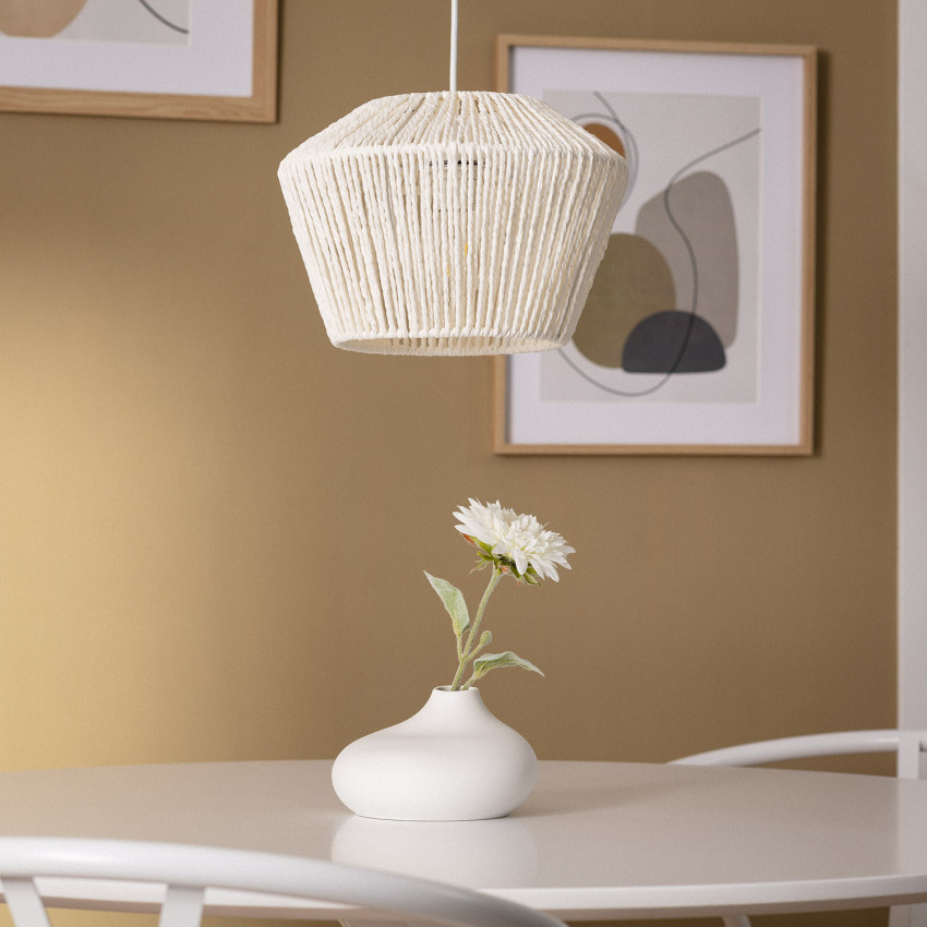Product of Lebil Braided Paper Pendant Lamp
