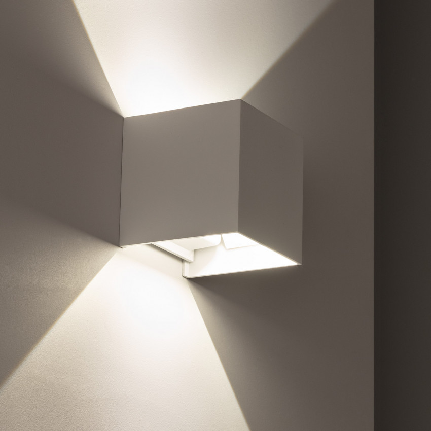Produkt od Oboustranné Venkovní Nástěnné LED Svítidlo 6W Hliníkové Eros v Bílé