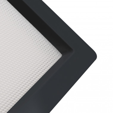 Product van Downlight LED New Aero Slim Vierkant Samsung LED 30W 130 lm/W Microprismatisch (UGR17)  Zwart Zaag maat 210x210 mm