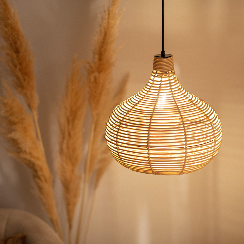 Product van Hanglamp Yantai van Bamboe ILUZZIA
