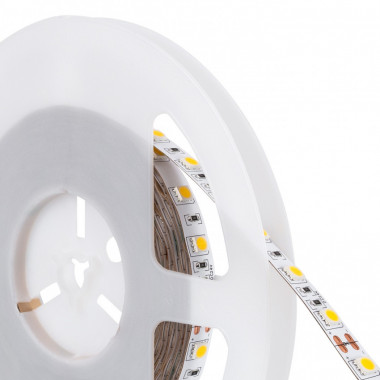 Product van LED Strip Monocolor met Touch Dimmer mechanisme en voeding  in te korten om de 10cm