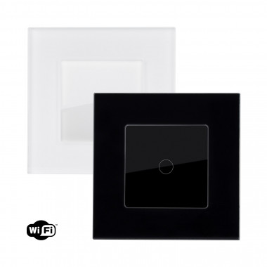 Product van Schakelaar Wifi Touch Simple met Modern Glazen Frame
