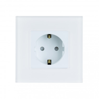 Produkt von Steckdose Schuko Typ-F WiFi mit Glasrahmen Modern