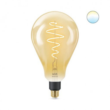 6.5W E27 PS160 Smart WiFi WIZ CCT Dimmable LED Vintage Filament Bulb