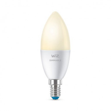 4.9W E14 C37 Smart WiFi + Bluetooth WIZ Dimmable LED Bulb