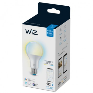 Produit de Ampoule LED Intelligente WiFi + Bluetooth E27 1521 lm A67 CCT Dimmable WIZ 13W