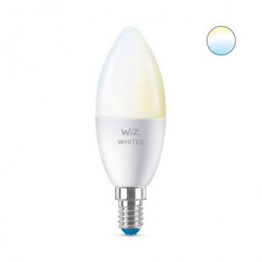 4.9W E14 C37 Smart WiFi + Bluetooth WIZ CCT Dimmable LED Bulb