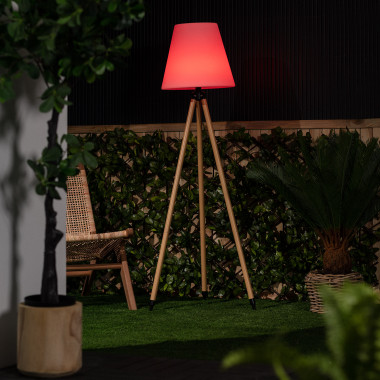Product of Kefre RGBW Solar Rechargeable Outdoor LED Floor Lamp