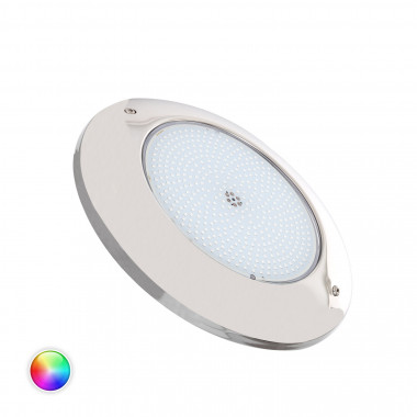 35W 12V AC Stainless Steel RGB Submersible LED Surface Pool Light IP68
