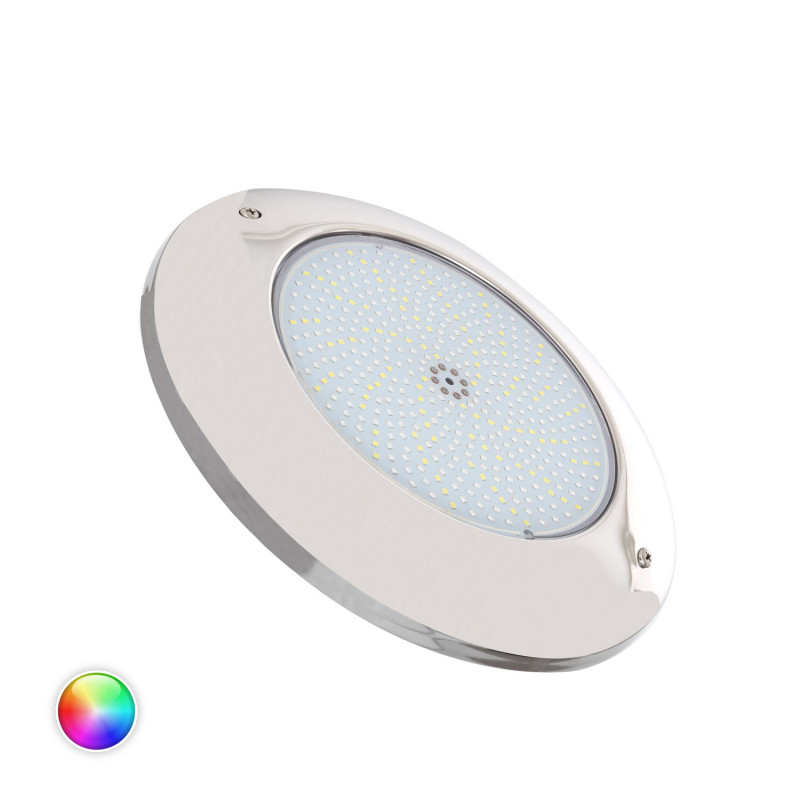 Produkt von LED-Poolstrahler Oberfläche RGBW tauchfähig 12V DC IP68 Rostfreier Edelstahl 35W