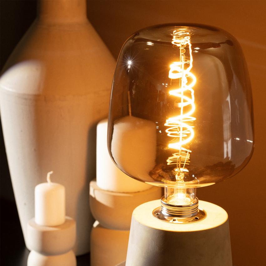 Produkt von LED-Glühbirne Filament E27 4W 400 lm G235 Smoky