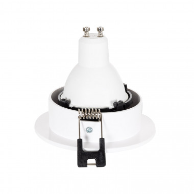 Produkt od Podhledový Rámeček Nízký Kuželový UGR pro LED Žárovky GU10 / GU5.3 Výřez Ø 70 mm v Černé
