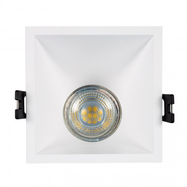 Product of Downlight Ring Square 45º Low UGR for LED Bulb GU10 / GU5.3 with  85 x 85 mm Cut-Out