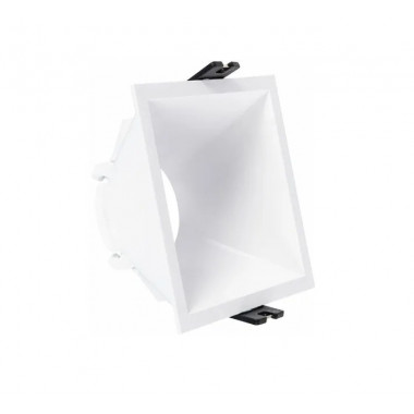 Prodotto da Portafaretto Downlight Quadrato Basso UGR per Lampadina LED GU10 Foro 85x85 mm