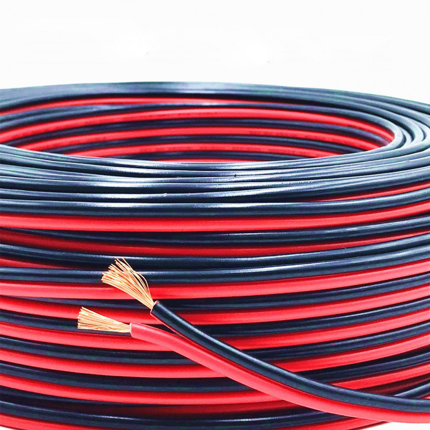 Produkt od Plochá Elektrická Kabelová Hadice 2x0.5mm² pro Jednobarevné LED Pásky