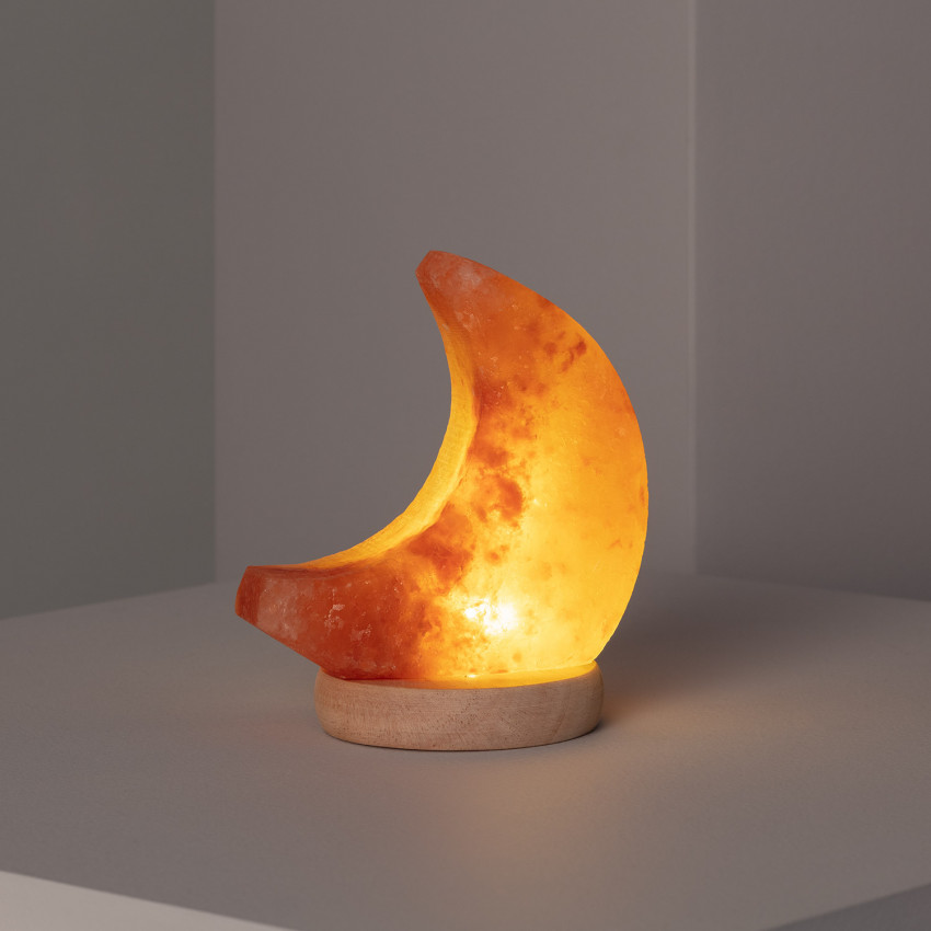 Product of Mineral Salt Moon LED Table Lamp with USB Connection 