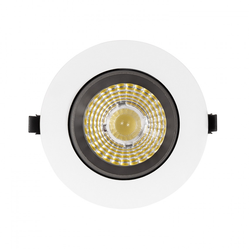 Produkt od Stropní Podhledové Downlight LED Svítidlo 18W COB Kruhové Nastavitelné 360º Design v Šedé Výřez Ø 120 mm