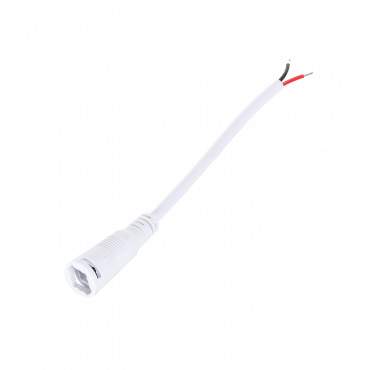 Product White Female Jack Connector Cable for 12V LED Strip