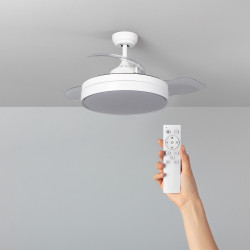 Plafondventilator Stil Dalori Wit 106cm Motor DC