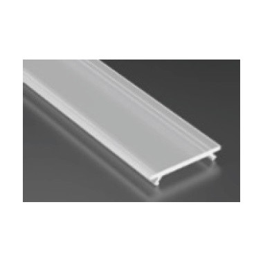 Produkt von Aluminiumprofil Halbrund 2m Grau für Doppel-LED-Streifen bis 12mm