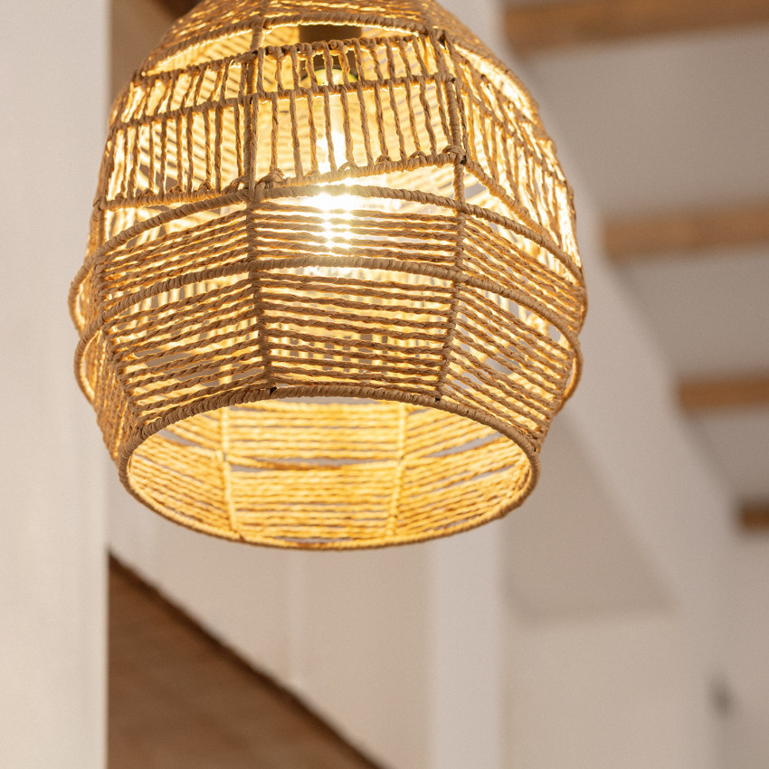 Product van Hanglamp van Gevlochten papier Beyawo