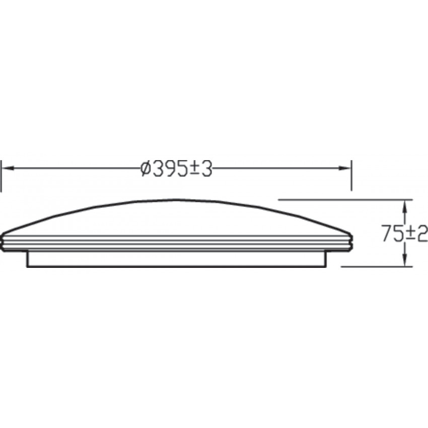 Produkt od Přisazené Stropní LED CCT Svítidlo 23W PHILIPS Toba Slim s Dálkovým Ovládáním
