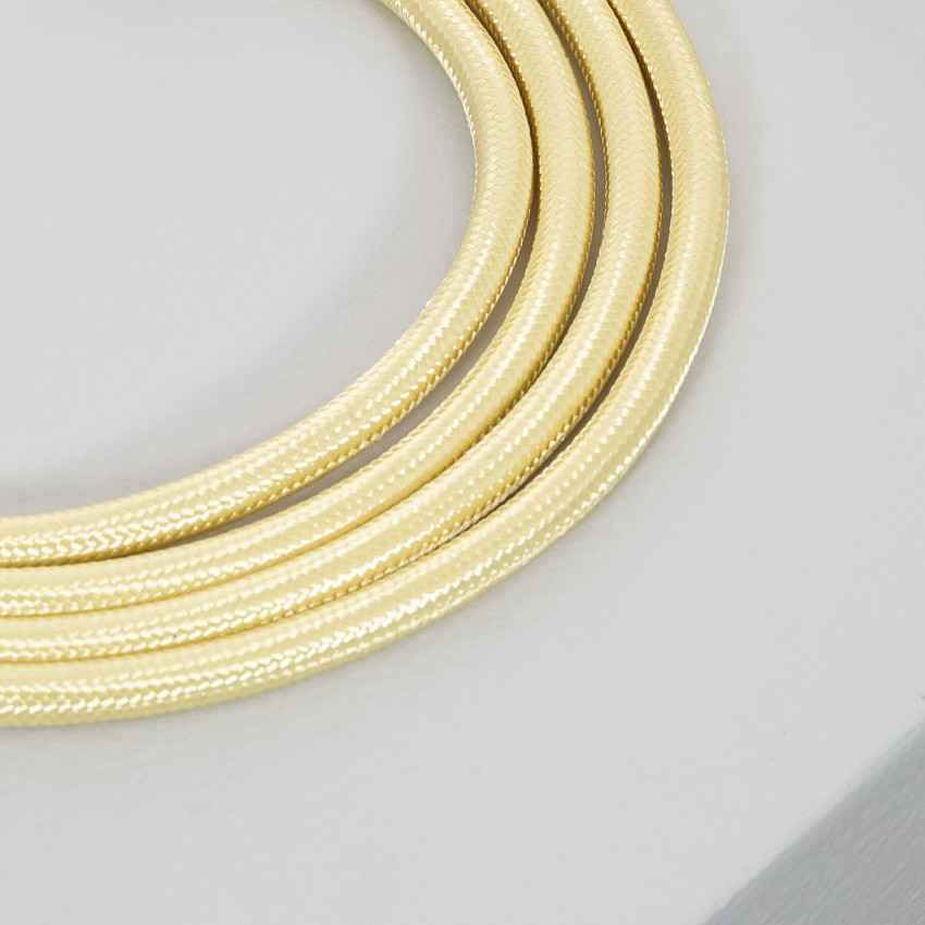 Product of Textile Electrical Cable in Gold