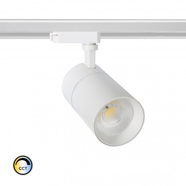 Reflektor LED Ściemnialny No Flicker CCT do Wyboru New Mallet 30W do Szyn Jednofazowych (UGR 15)