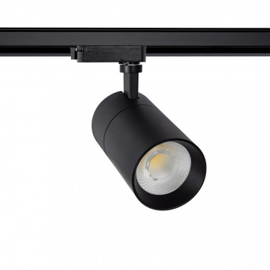 Produit de Spot LED New Mallet Dimmable 30W Noir No Flicker (UGR 15) pour Rail Monophasé 