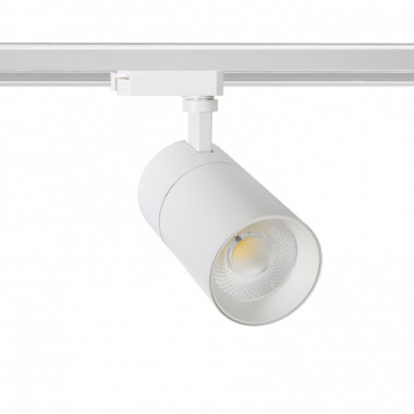 White 30W New Mallet Dimmable LED Spotlight for a Single-Circuit Track