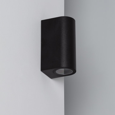 Black Gala Double-Sided Outdoor LED Wall Light