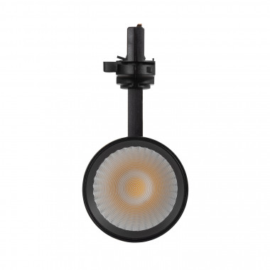 Product van Spotlight Bertha Zwart LED 30W LIFUD  Voor de Driefasige Rail