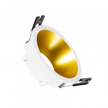 Product Collerette Downlight Conique Reflect pour Ampoule LED GU10 / GU5.3 Coupe Ø 75mm