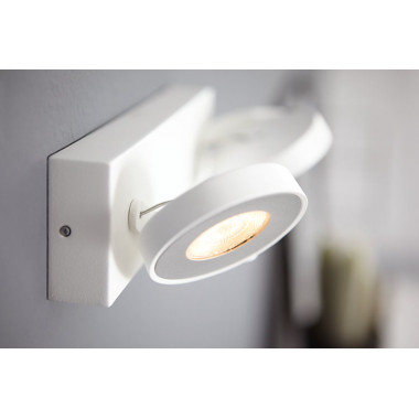 Lampada da Soffitto LED Regolabile Orientabile WarmGlow 2x4.5W PHILIPS Clockwork