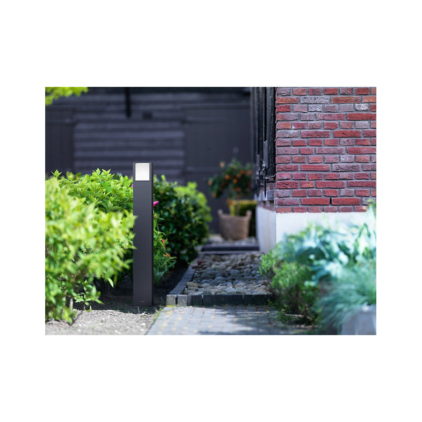 Produit de Balise LED Extérieure PHILIPS 6W en Saillie sur Pied 77cm  Post Arbour 