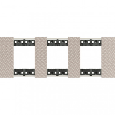 Product of IMD BTicino Living Now 2x 3  KA4802M3M_ Module Plate Cover