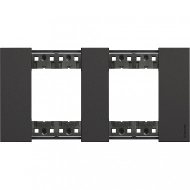 Product of BTicino Living Now 2 x 2 KA4802M2K_ Module Plate Cover