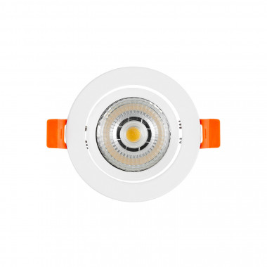 Prodotto da Faretto Downlight LED 5W COB Superslim Orientabile Circolare Bianco Foro Ø75mm CRI90 Expert Color No Flicker