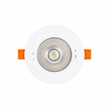 Prodotto da Faretto Downlight LED 10W COB Superslim Orientabile Circolare Bianco Foro Ø90mm CRI90 Expert Color No Flicker