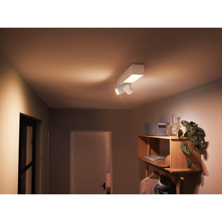 Product of PHILIPS Hue White GU10 2x5.7W LED Ceiling Lamp