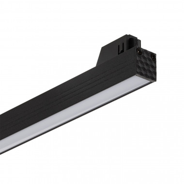 Product van Magneet Rail Spot Linear Opal Eenfase 20mm 30W 48V CRI90 Zwart (UGR 16)
