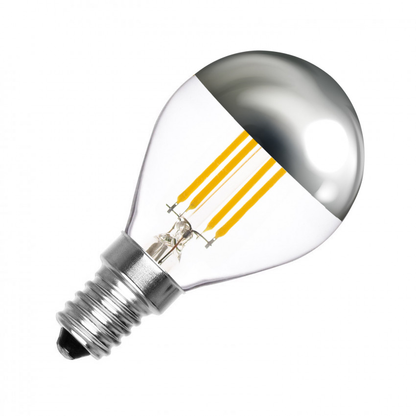 Product van LED Lamp Filament E14 3.5W 330 lm G45 Dimbaar Reflect