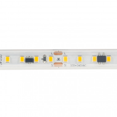 Produkt von LED-Streifen Ohne Gleichtrichter 220V AC 120 LED/m Kaltes Weiss IP65 High Lumen nach Mass Breite 12mm Schnitt alle 10 cm